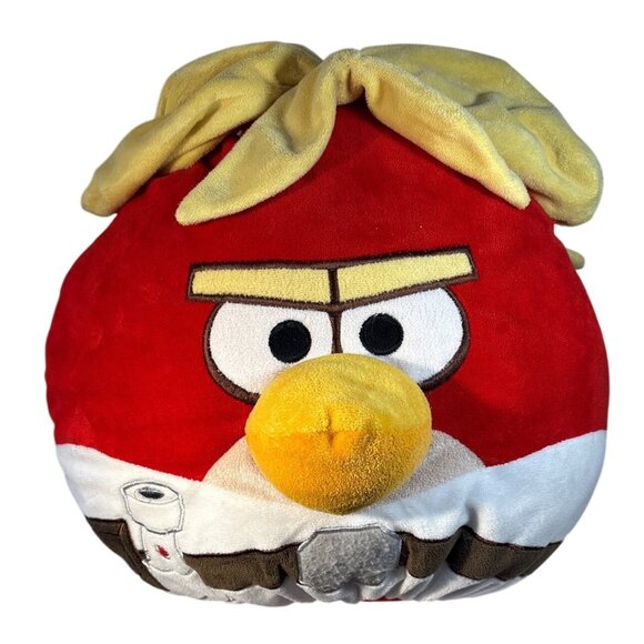 Angry Birds Luke Skywalker Pillow Star Wars Plush 12” Large Stuffed Character - Picture 1 of 8